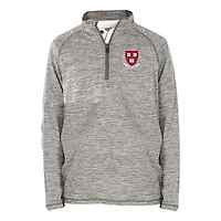 Youth Garb  Gray Harvard Crimson Matthew Quarter-Zip Top