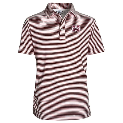 Youth Garb Maroon Mississippi State Bulldogs Carson Polo