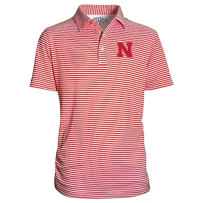 Youth Garb  Scarlet Nebraska Huskers Carson Polo