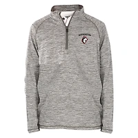 Youth Garb  Gray Northeastern Huskies Matthew Quarter-Zip Top