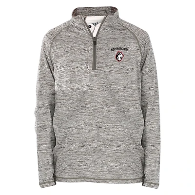 Youth Garb  Gray Northeastern Huskies Matthew Quarter-Zip Top