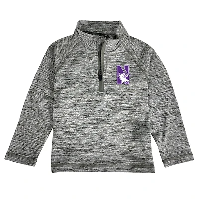 Youth Garb  Gray Northwestern Wildcats Matthew Quarter-Zip Top