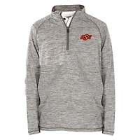 Youth Garb  Gray Oklahoma State Cowboys Matthew Quarter-Zip Top