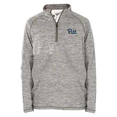 Youth Garb Gray Pitt Panthers Matthew Quarter-Zip Top