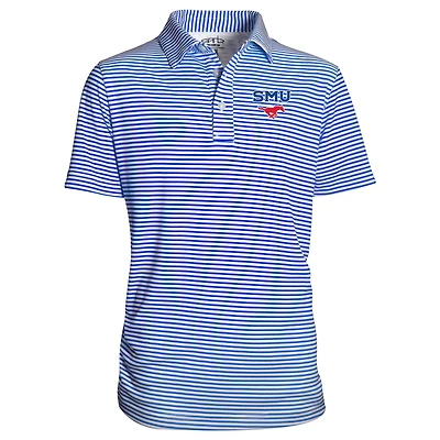 Youth Garb  Royal SMU Mustangs Carson Polo