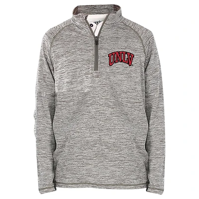 Youth Garb  Gray UNLV Rebels Matthew Raglan Quarter-Zip Top