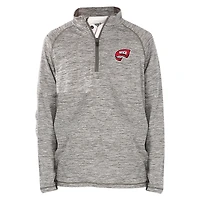 Youth Garb  Gray Western Kentucky Hilltoppers Matthew Raglan Quarter-Zip Top
