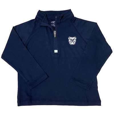 Toddler Garb  Navy Butler Bulldogs Matthew Quarter-Zip Pullover Top