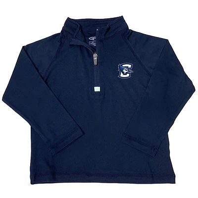 Toddler Garb  Navy Creighton Bluejays Matthew Quarter-Zip Pullover Top