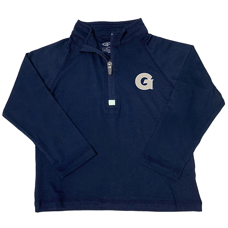 Toddler Garb  Navy Georgetown Hoyas Matthew Quarter-Zip Pullover Top