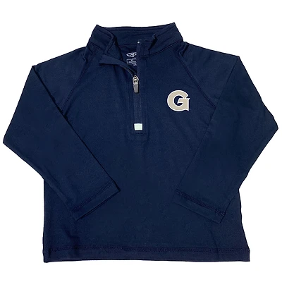 Toddler Garb  Navy Georgetown Hoyas Matthew Quarter-Zip Pullover Top