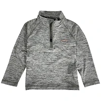 Toddler Garb  Gray James Madison Dukes Matthew Quarter-Zip Pullover Top