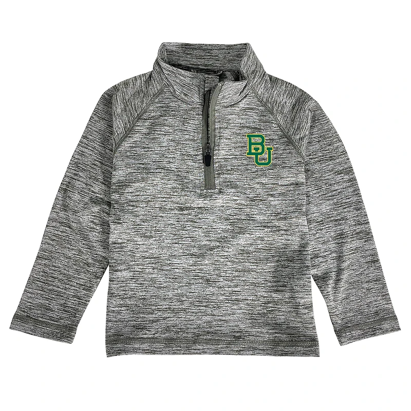 Toddler Garb  Gray Baylor Bears Matthew Raglan Quarter-Zip Top