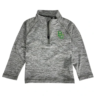 Toddler Garb  Gray Baylor Bears Matthew Raglan Quarter-Zip Top