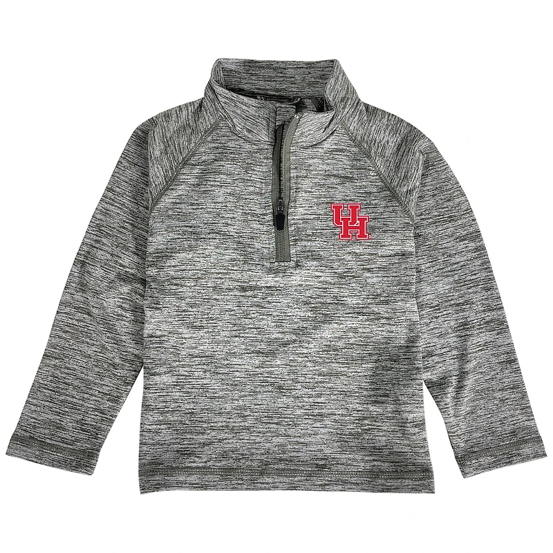 Toddler Garb  Gray Houston Cougars Matthew Raglan Quarter-Zip Top
