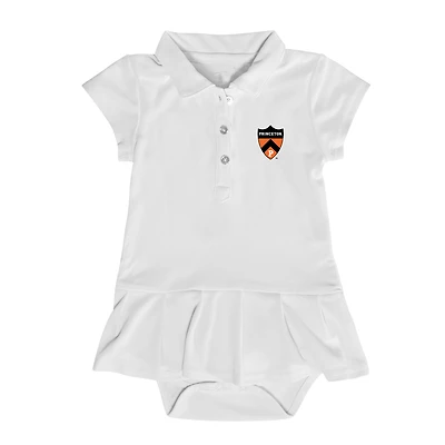 Girls Infant Garb Princeton Tigers Caroline Cap Sleeve Polo Dress