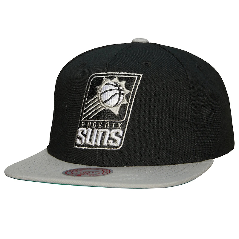 Men's Mitchell & Ness x Lids Black Phoenix Suns Shady Snapback Hat
