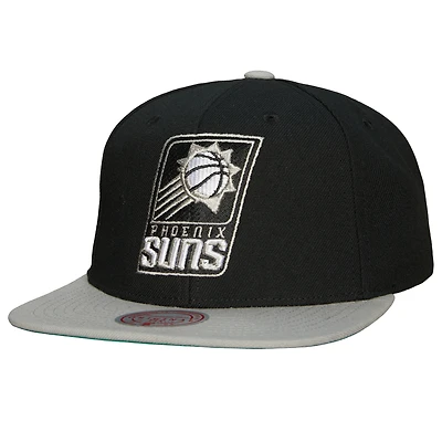 Men's Mitchell & Ness x Lids Black Phoenix Suns Shady Snapback Hat
