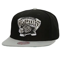 Men's Mitchell & Ness x Lids Black Vancouver Grizzlies Shady Snapback Hat