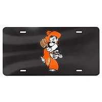 WinCraft Oklahoma State Cowboys Baseball Pete Wind Up Laser Cut Acrylic License Plate