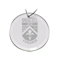 Spring Hill Badgers 3'' Glass Round Ornament