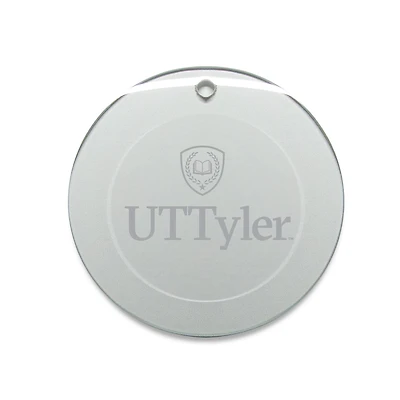 Texas Tyler Patriots 3'' Glass Round Ornament