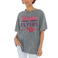 Women's Gameday Couture Gray Dayton Flyers Here To Play Oversized T-Shirt