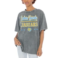 Women's Gameday Couture Gray Southern University Jaguars Here To Play Oversized T-Shirt
