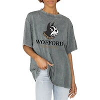 Women's Gameday Couture Gray Wofford Terriers Solid Defense Oversized T-Shirt