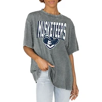 Women's Gameday Couture Gray Xavier Musketeers Solid Defense Oversized T-Shirt