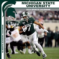 Michigan State Spartans 2024 12'' x 12'' Team Wall Calendar