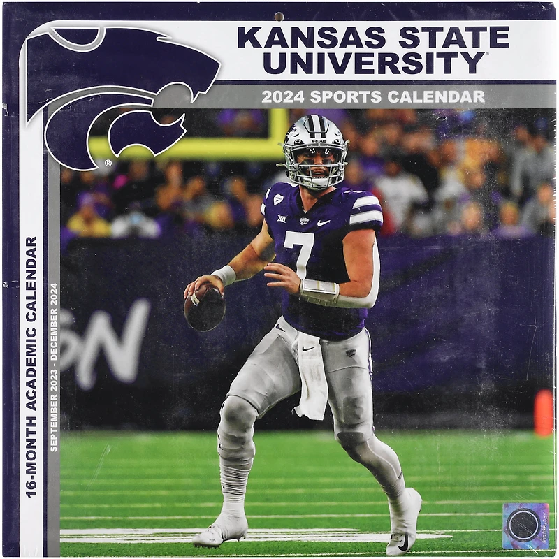 Kansas State Wildcats 2024 12'' x 12'' Team Wall Calendar