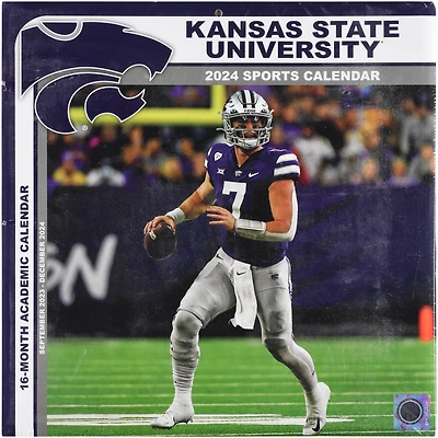 Kansas State Wildcats 2024 12'' x 12'' Team Wall Calendar