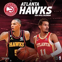 Atlanta Hawks 2024 12'' x 12'' Team Wall Calendar