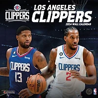LA Clippers 2024 12'' x 12'' Team Wall Calendar