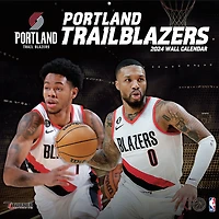 Portland Trail Blazers 2024 12'' x 12'' Team Wall Calendar