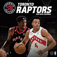 Toronto Raptors 2024 12'' x 12'' Team Wall Calendar