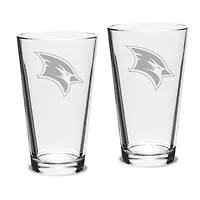 Saginaw Valley State Cardinals 16oz. Two-Piece Classic Pub Glass Set