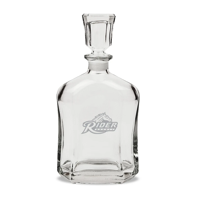 Rider Broncs 23.75oz. Crystal Whisky Decanter