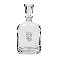 Spring Hill Badgers 23.75oz. Crystal Whisky Decanter