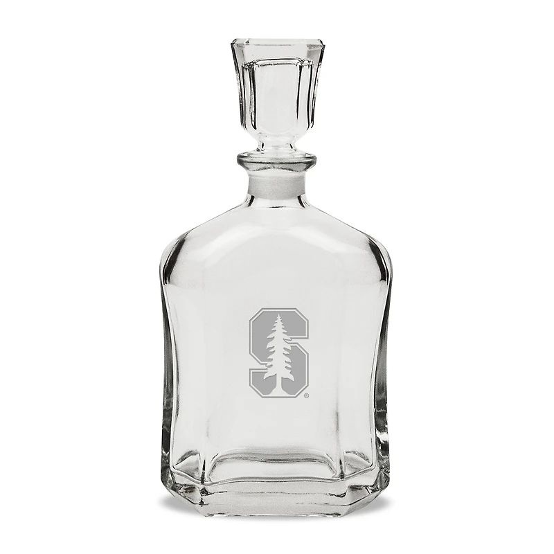 Stanford Cardinal 23.75oz. Crystal Whisky Decanter