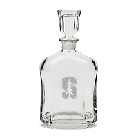 Stanford Cardinal 23.75oz. Crystal Whisky Decanter