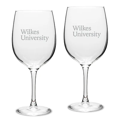 Wilkes Colonels 19oz. Two-Piece Traditional Red Wine Table Glass Set