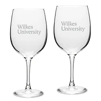 Wilkes Colonels 19oz. Two-Piece Traditional Red Wine Table Glass Set