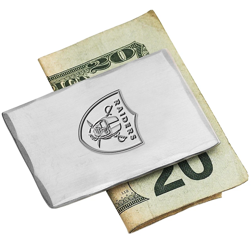 Las Vegas Raiders Steel Money Clip