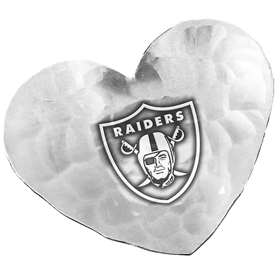 Las Vegas Raiders Heart Jewelry Tray