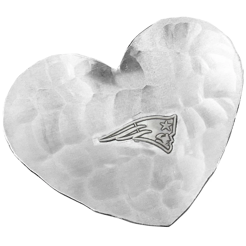 New England Patriots Heart Jewelry Tray
