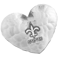 New Orleans Saints Heart Jewelry Tray