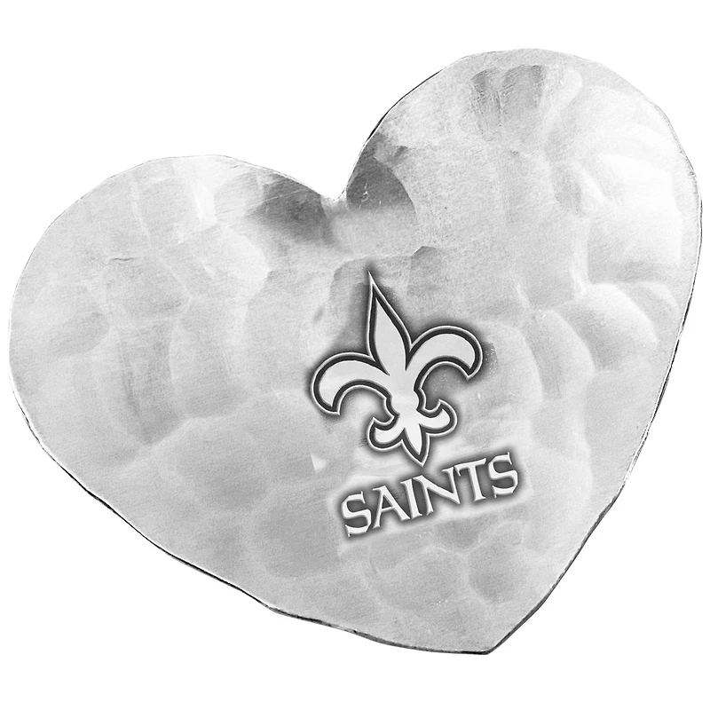 New Orleans Saints Heart Jewelry Tray