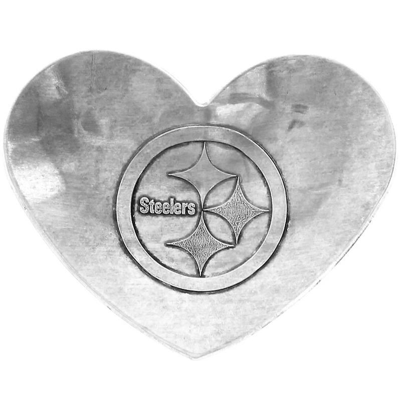 Pittsburgh Steelers Heart Jewelry Tray